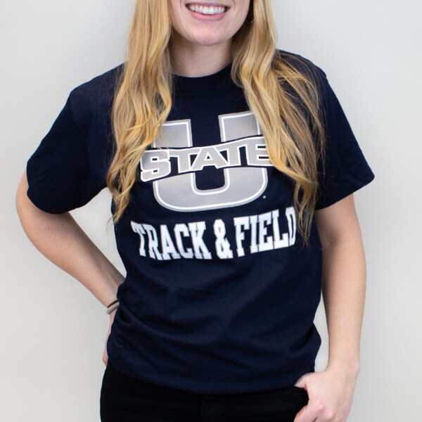 u-state track and field t-shirt